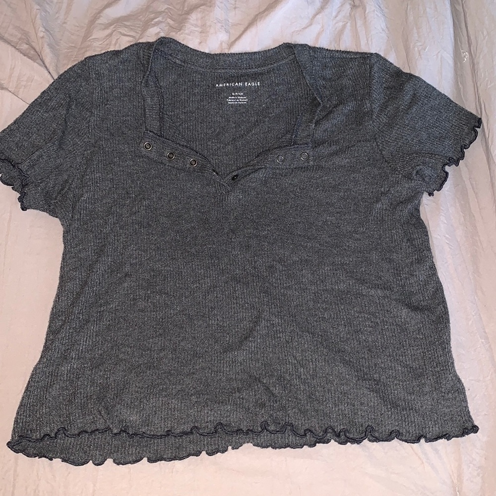 Ribbed Crop Top